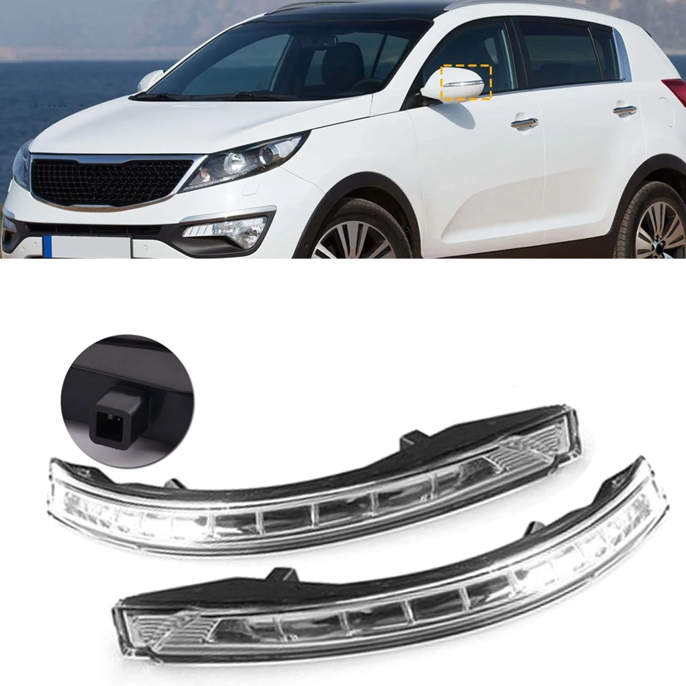 For KIA Sportage R 2011 2012 2013 2014 2015 Side Rearview Mirror Turn Light Signal Blink Flash Lamp 87624-4T000