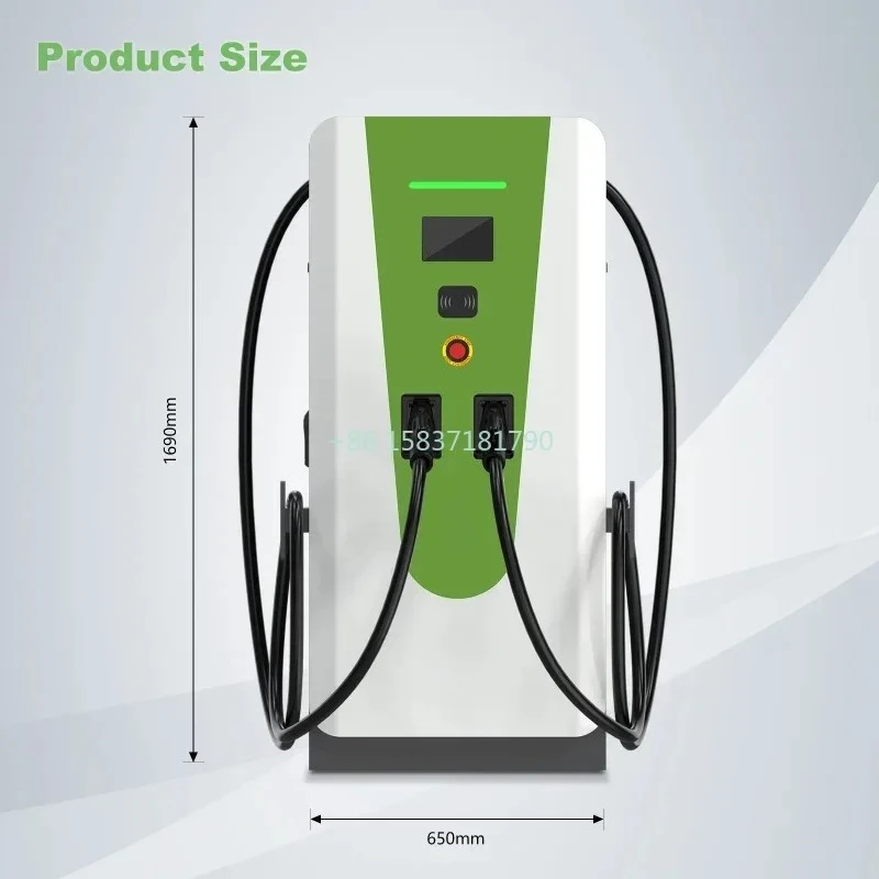 Customized Electric Charger Pile Car Charging Station Commercial Eb Charging Station 60kw Charging Pile Station Price for Mexico