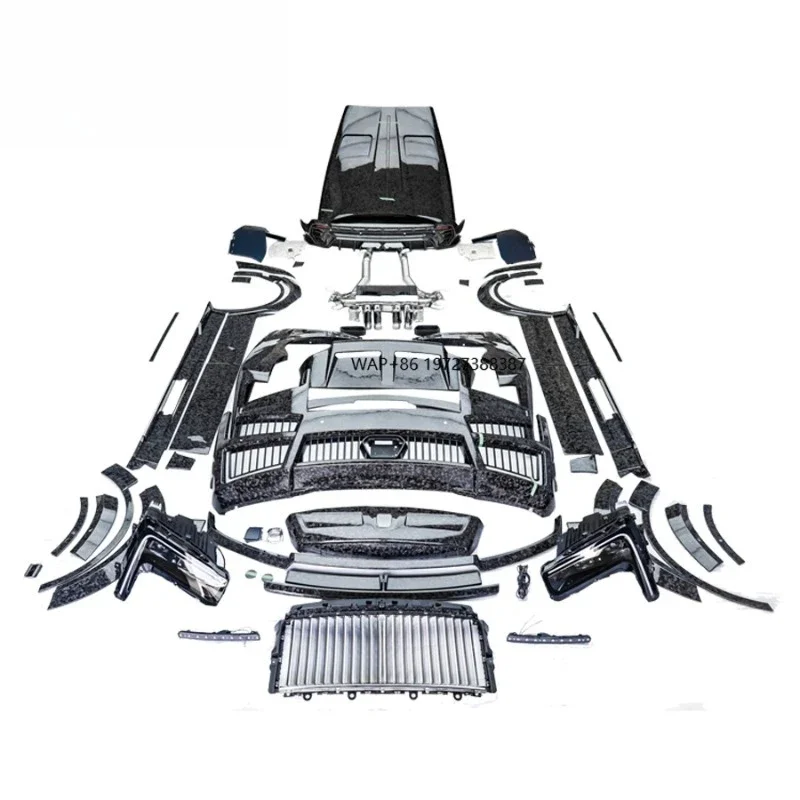 Type Dry Carbon Fiber Aero Body Kit New 2024+  Engine Bonnet Front/Rear Bumper Fenders Roof Spoiler