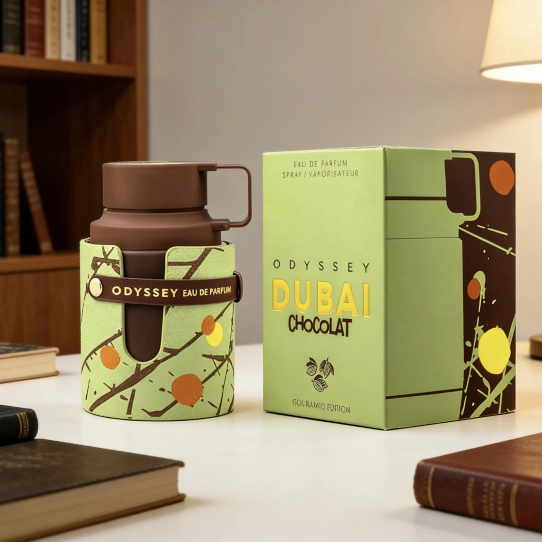 

Odyssey Dubai Chocolate Gourmet Men's Edition EDP Spray 3.4 Oz - Luxury Fragrance