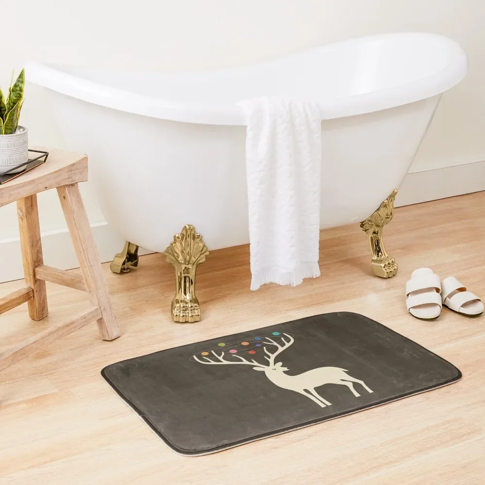 

My Deer Universe Bath Mat Bathtub Carpet Anti-Slip Shower Kit Bathroom Bathroom Supplies Mat