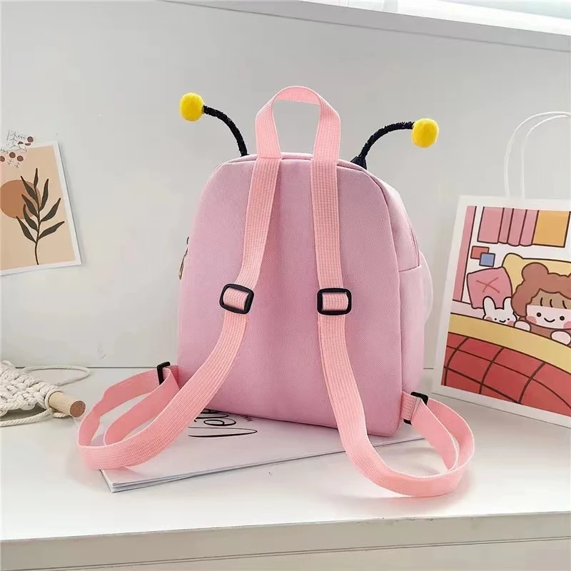 Kids Stuff  Cute Bee Style Backpack Kids School Bag Fashion Anti-loss Large Capacity Handbag Children Girls Bag Mochila