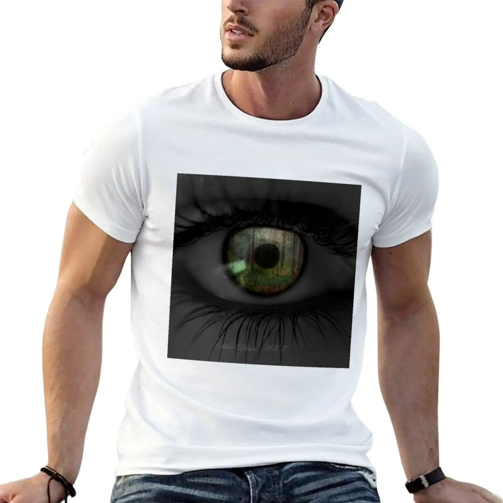 I saw the forest in their eyes. T-Shirt man tshirt anime tshirt t shirt for man T-shirt