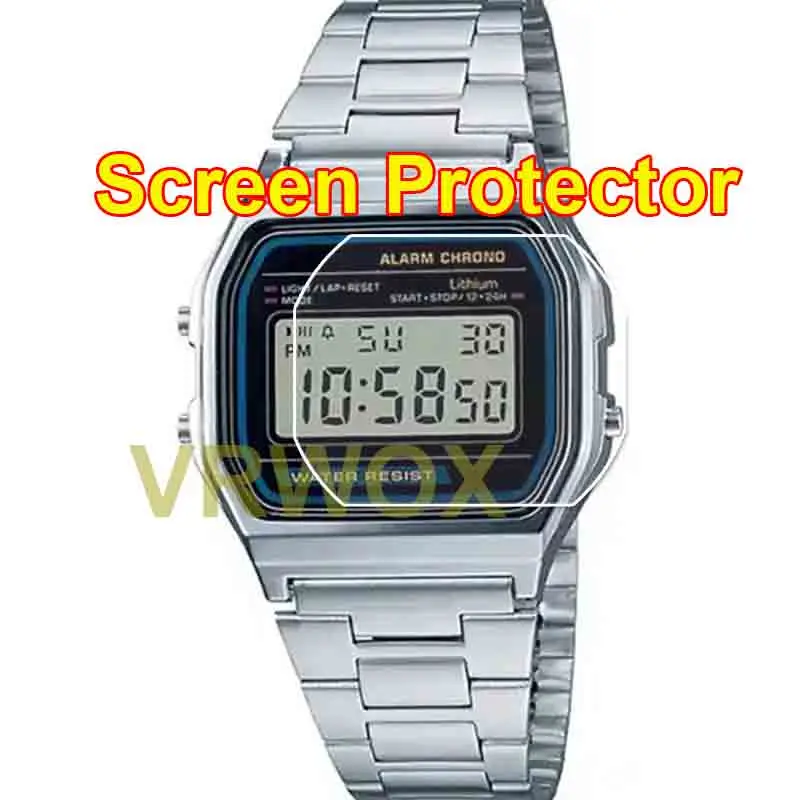 2PCS/3PCS TPU Screen Protector For Watch W-217 DW-291 AE-1200 A168 W-218 G-5600 F-91 A700  HProtector Nano Explosion-proof Film