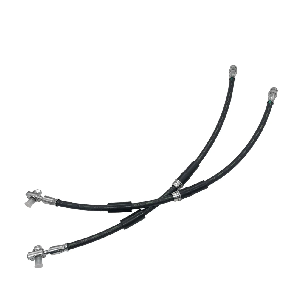 1K0611775 1K0611776 2Pcs brake hose For VW Golf Jetta Passat Touran Scirocco Audi A1 A3 S3 S​koda Superb Yeti S​eat Altea Leon