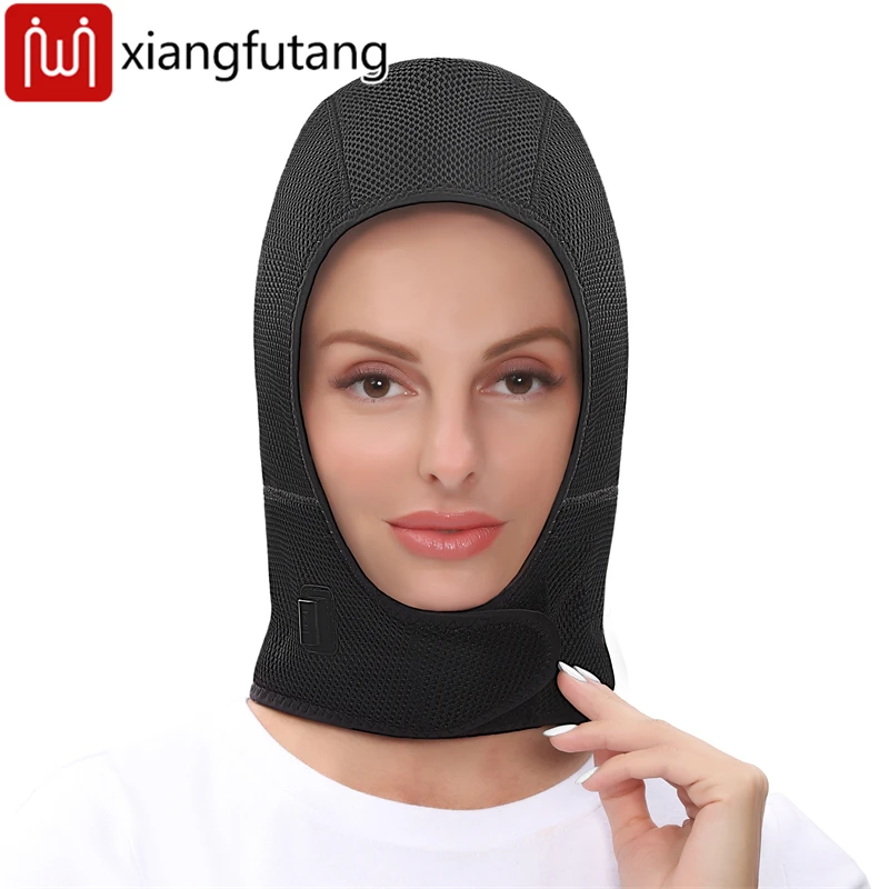 

Air Layer Heating Head & Neck Protector Hat Relieves Neck & Head Pain, Dizziness Neck Fatigue Promotes Head Relaxation warm