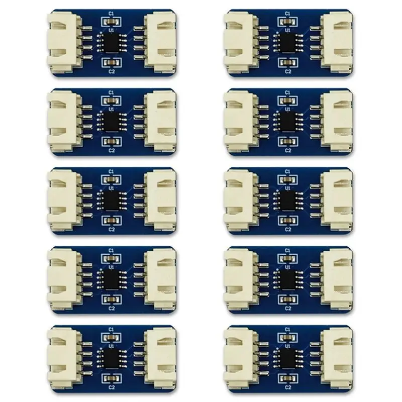 ABZZ-10PCS Serial Digital Isolator Module ADUM1201 Magnetic Isolation SPI CAN Bus Transceiver Signal Isolation