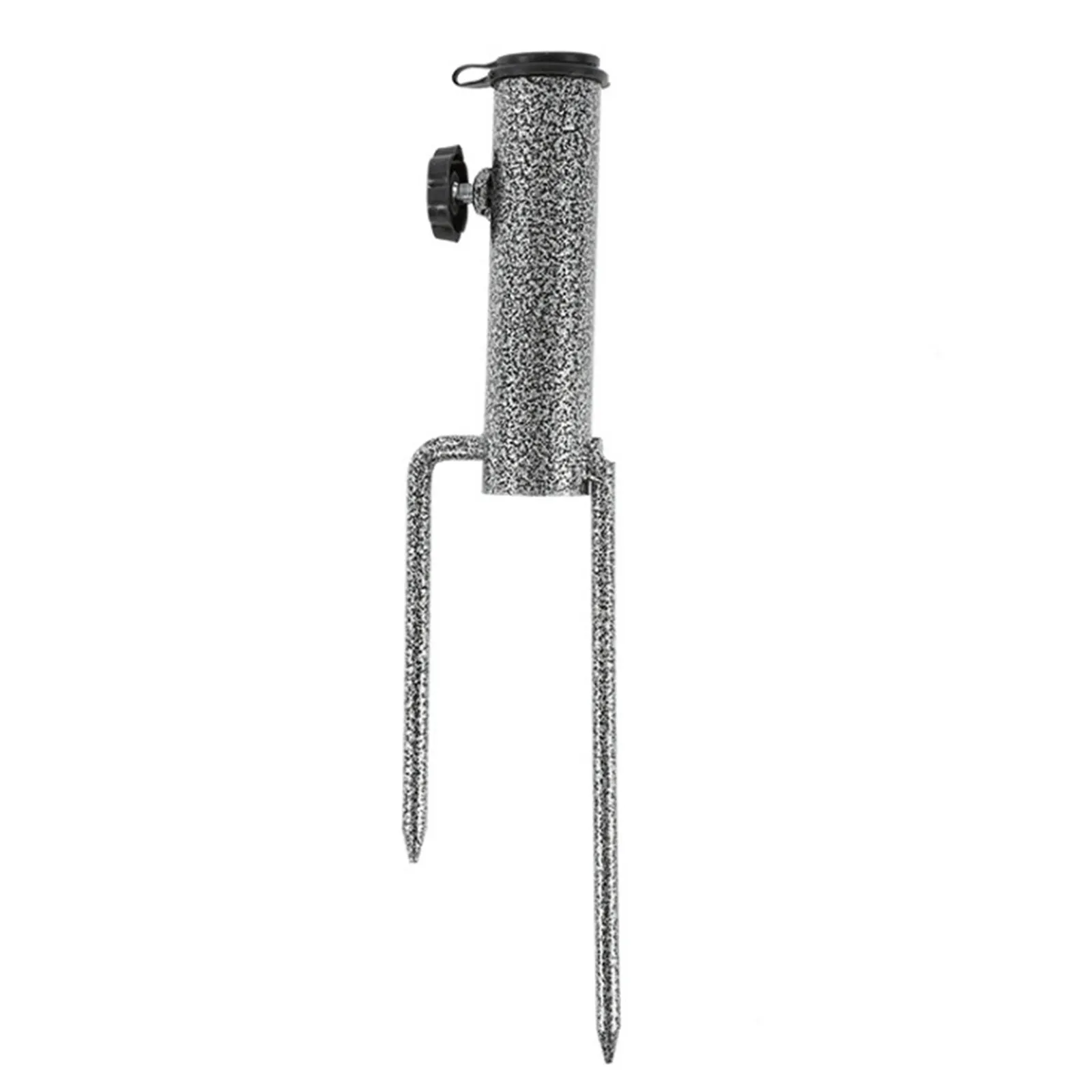 Parasol Holder Anchor Sun Beach Umbrella Stand Fishing Stand Garden Lawn Patio Ground Anchor Fishing Rods Tool Spike Stand