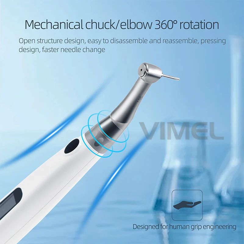 

Dental Universal Electric Wireless Torque Implant Torque Wrench Upgraded to 50Ncm and 50rpm Equipment