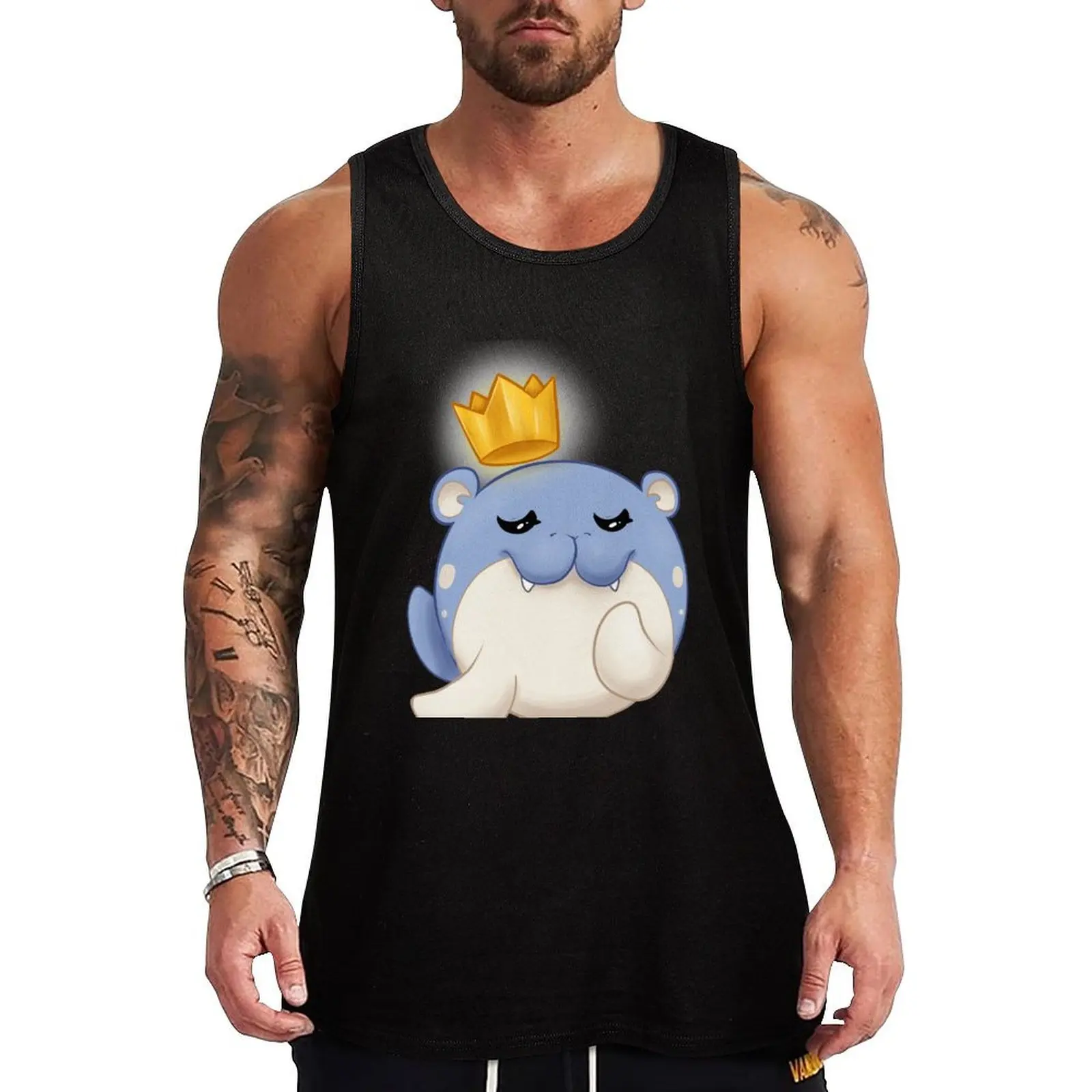 

King Spheal Tank Top summer clothes men 2025 muscular man Men's summer clothes 2025