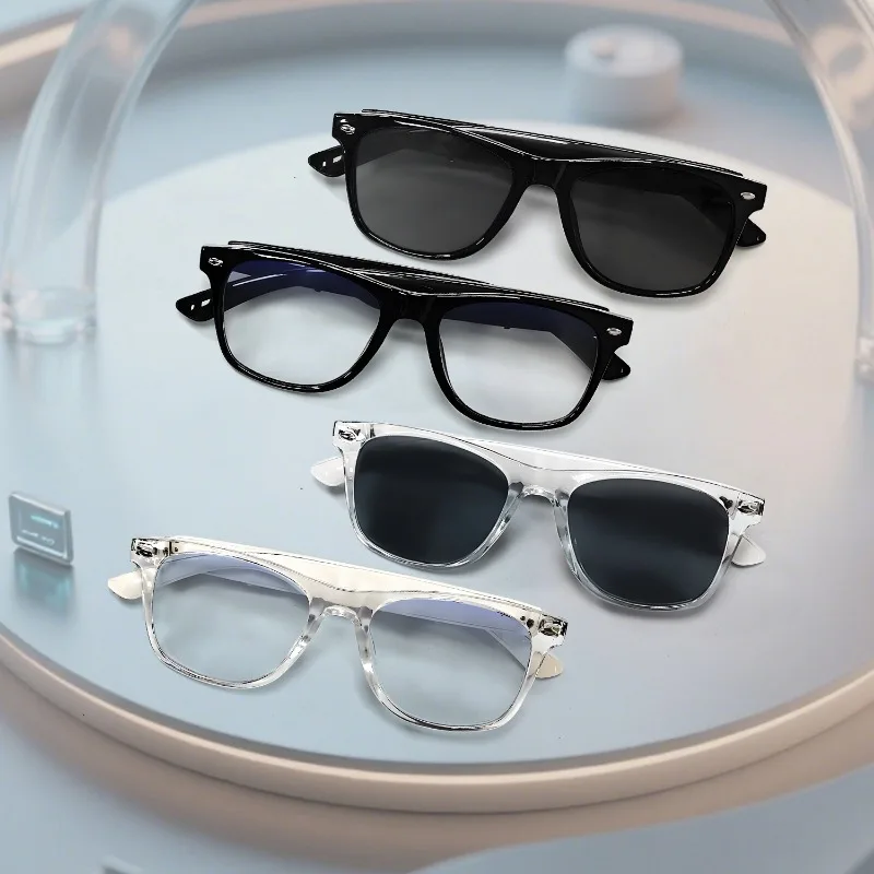 

Многоязычные очки для перевода в реальном времени, умные очки для прослушивания музыки и совершения звонков, новые Bluetooth-очки с AI-переводом