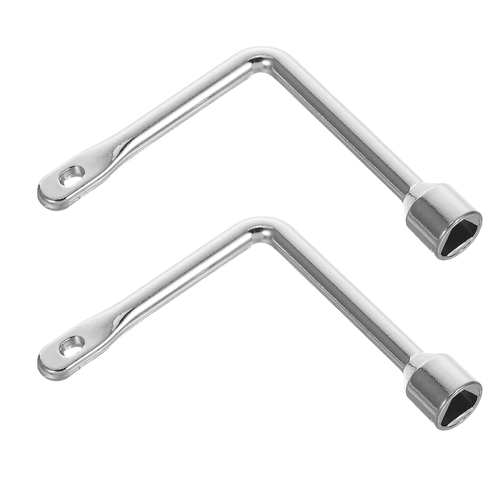 

2Pcs Triangle Key Set Multifunctional Keys for Home Office School Bin Gas Meter Box Elevator Fireplace Compact