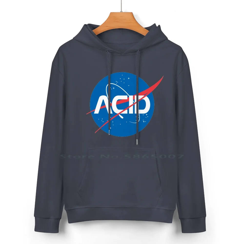 Acid Vs Pure Cotton Hoodie Sweater 24 Colors Acid Lsd Psychedelic Terrance Mckenna Joe Rogan Shrooms Dmt Tripping Space