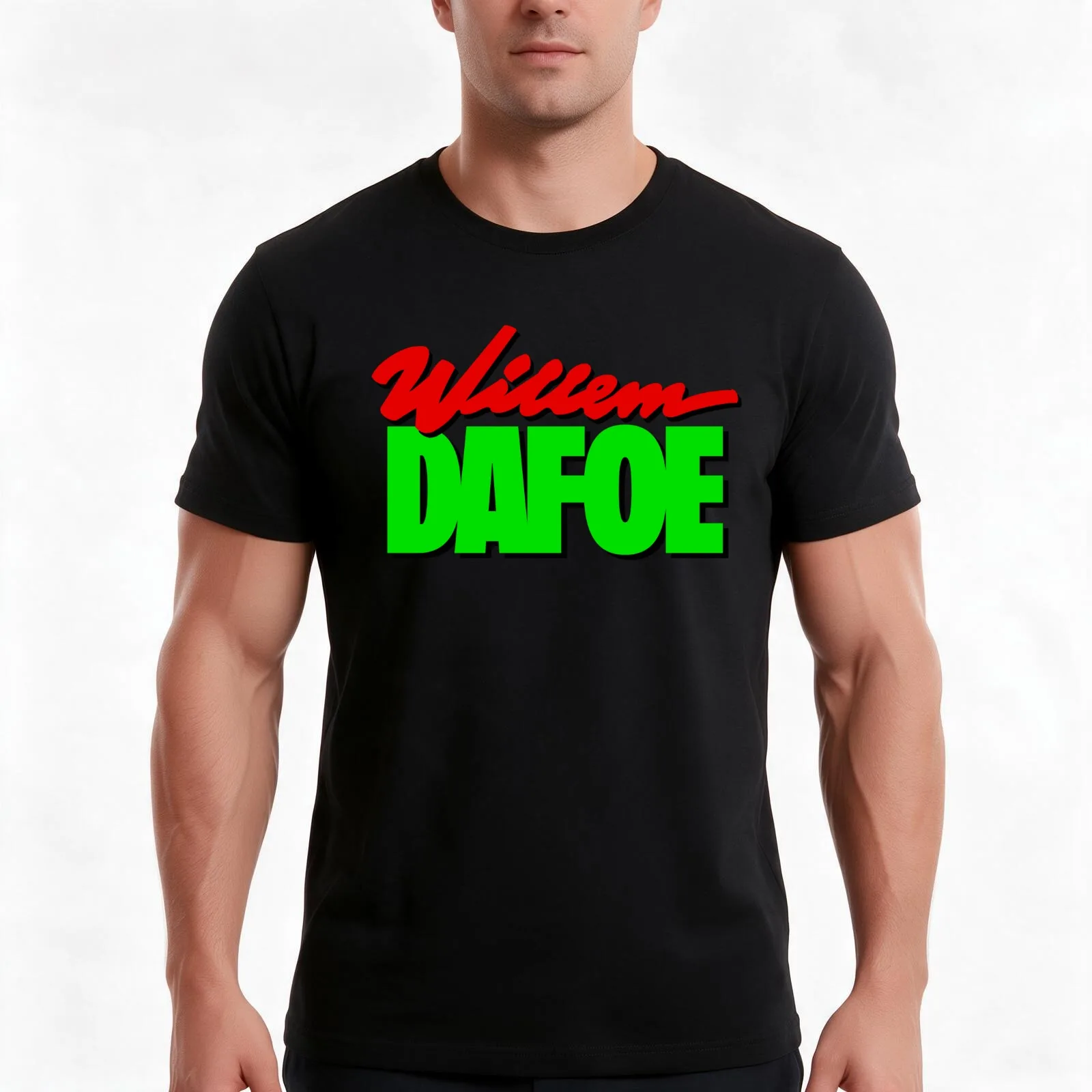 To Live and Die in L.A. Willem Dafoe Credit T-Shirt Summer Casual Cotton Tee Oversized Streetwear Tops Vintage Graphic Print