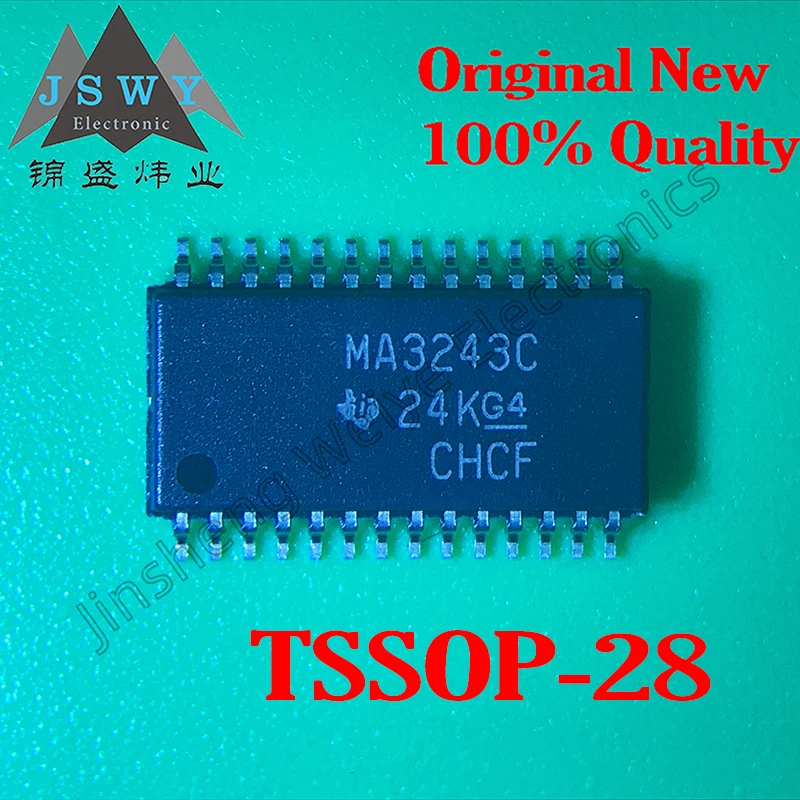 5~10PCS MAX3243CPWR MAX3223CPWR Silkscreen MA3243C MA3222C SMD TSSOP28 TSSOP20 Driver Transceiver IC 100% Brand New Shipping