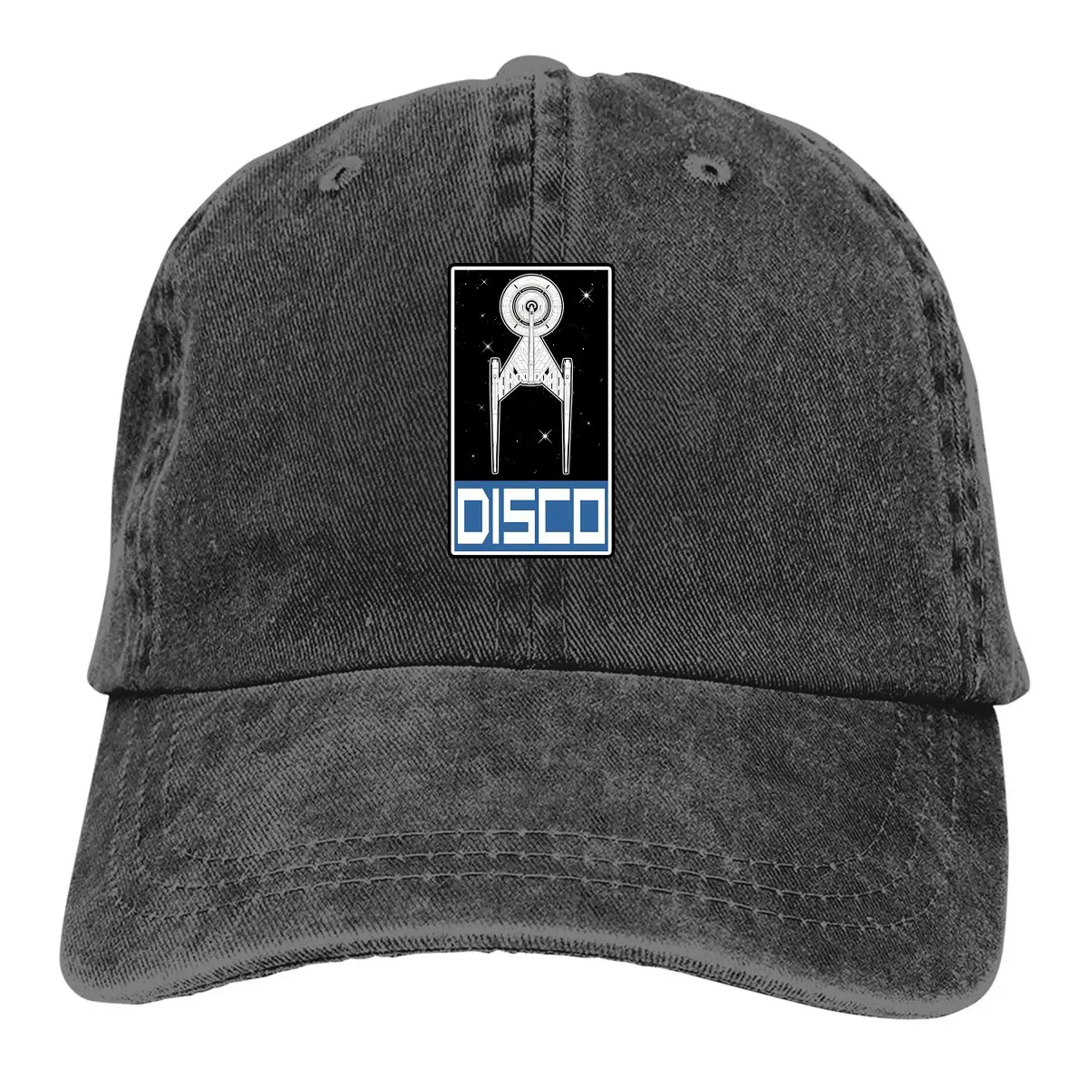 

Summer Cap Sun Visor Disco Blue Sticker Hip Hop Caps Starr Trrekk Cowboy Hat Peaked Trucker Dad Hats