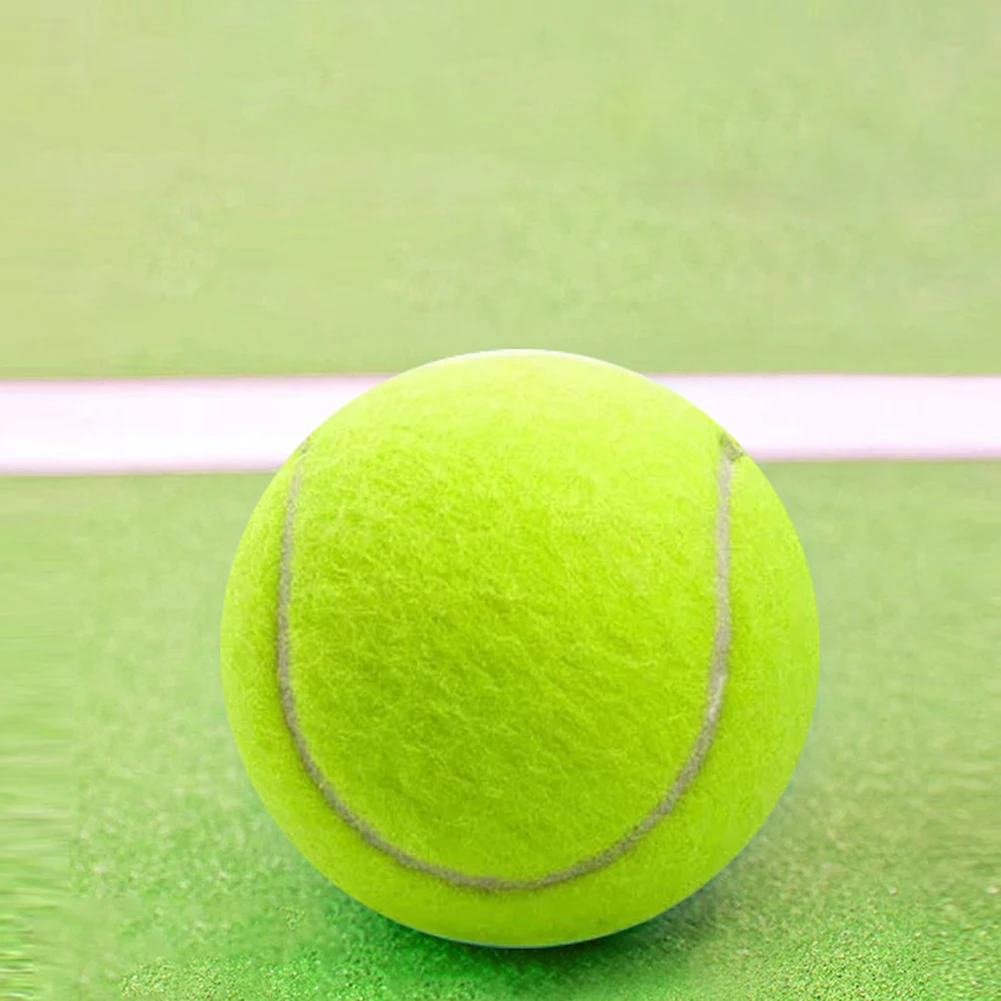 6/12pcs Tennis Balls with Mesh Carry Bag Practice Ball High Elasticity Pet Dog Playing Balls Outdoor Sports for Tennis Training view 4