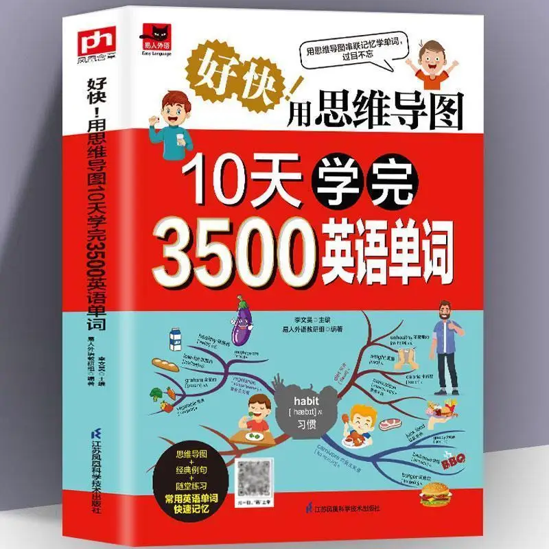 Use Mind Map To Learn 3500 English Words In 10 Days, Memorize The Word Artifact, Root Dictionary and English Vocabulary Books.