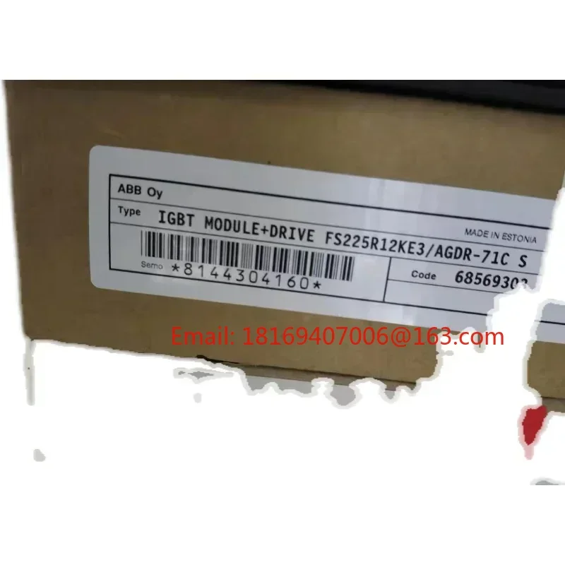 Novo módulo ABB genuíno FS225R12KE3/AGDR-71C com placa de driver