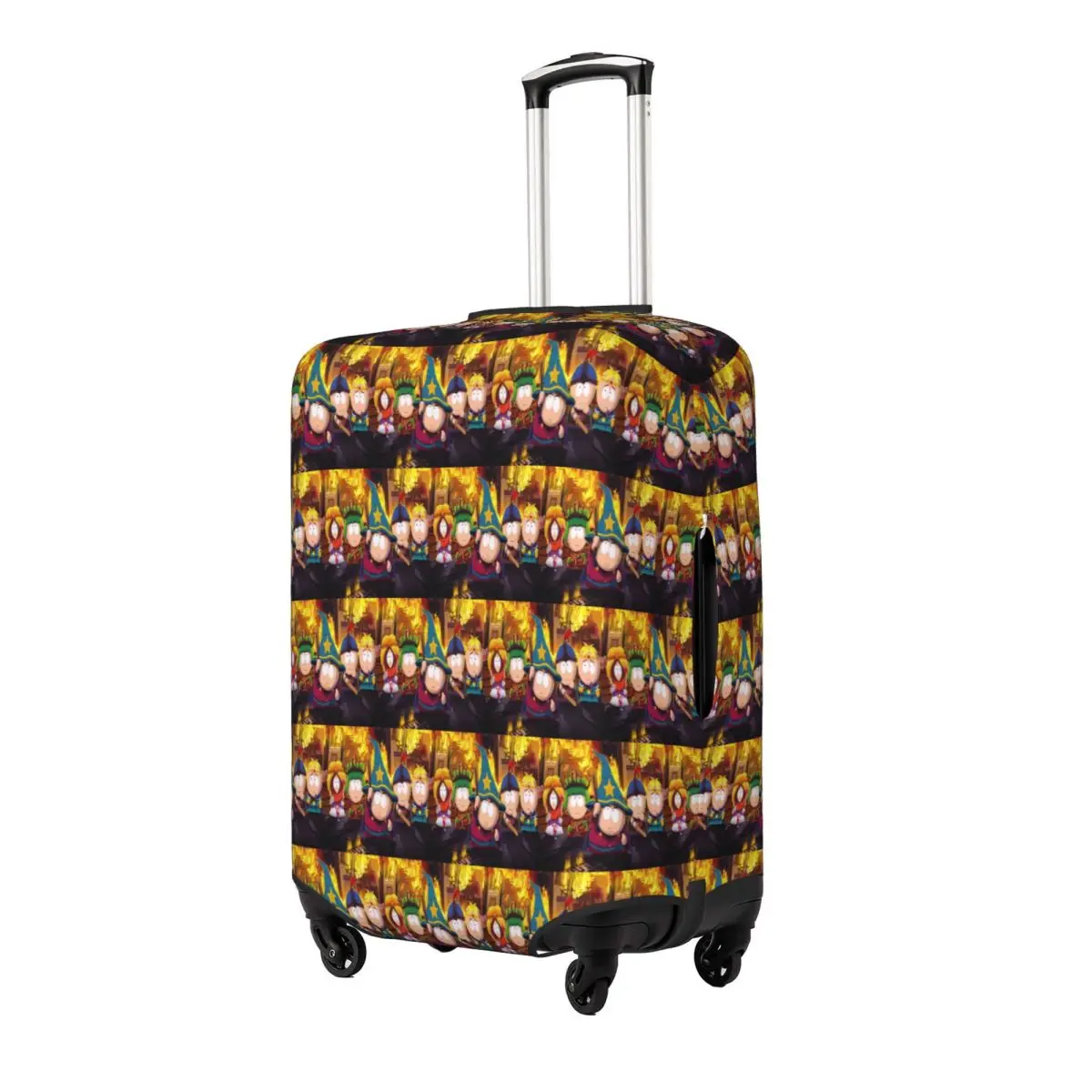 

SouthPark Wizards Suitcase Cover Protection Elastic Travel Luggage Protector Covers for 18-32 Inch