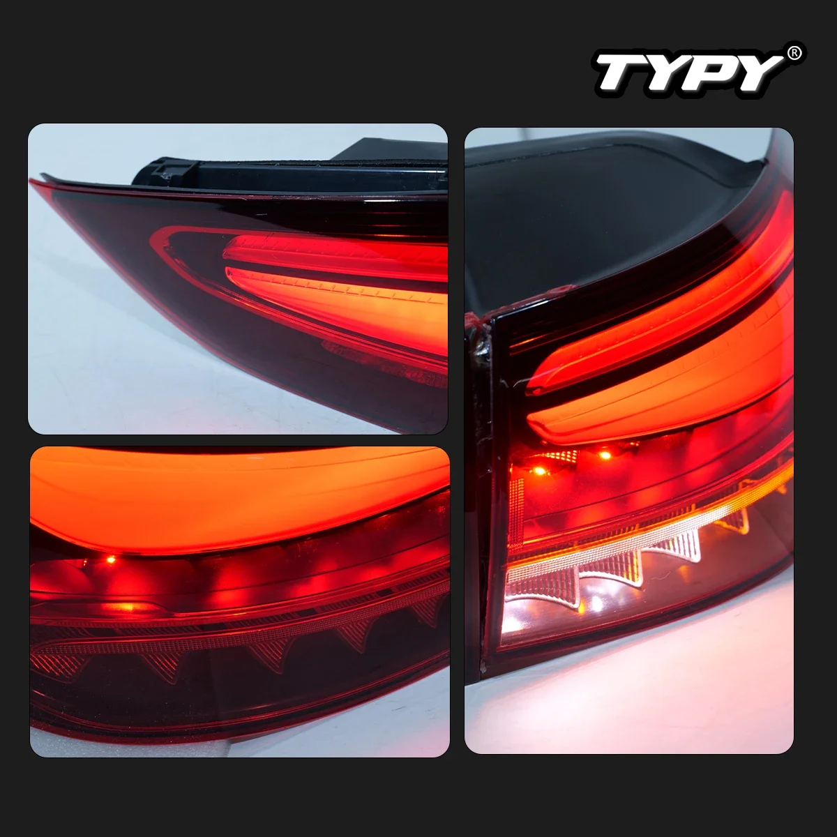 

TYPY New LED Tail Lamp Upgrade Modified For Benz GLA W156 Taillight 2020-2025Taillight Dynamic Signal Tail Lamp Auto Accessories