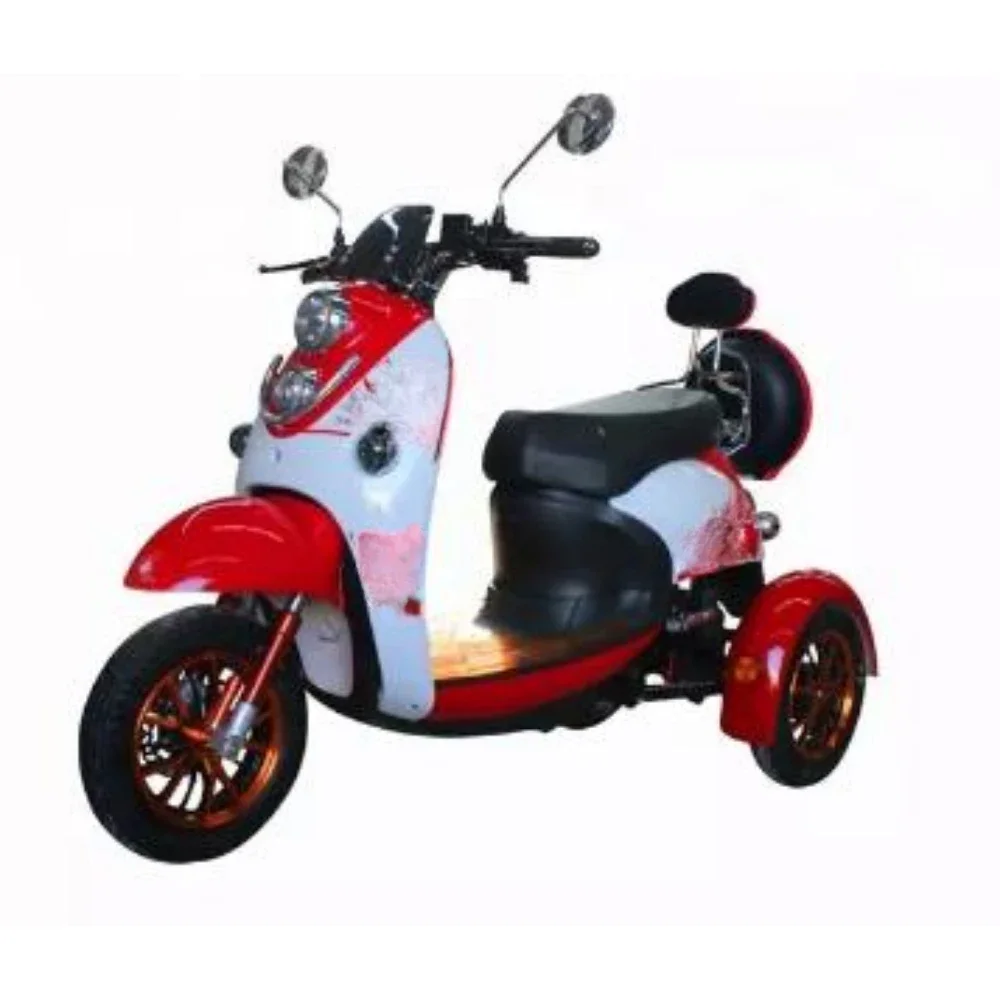 Triciclo Scooter Elétrico com Assento De Passageiro, Conveniente, Barato, Fabricação Venda Direta