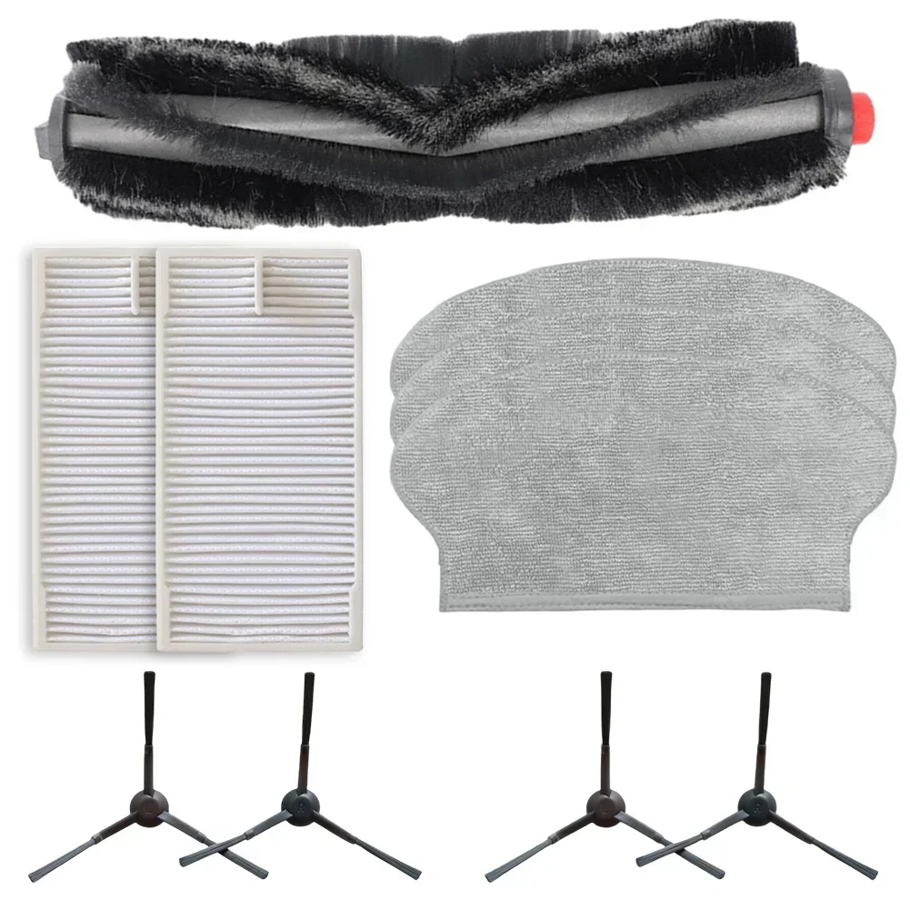 Get a Perfect Fit for Your For Eureka NER600 Vacuum Cleaner Replacement Main Brush Filters Mop Cloths Side Brushes