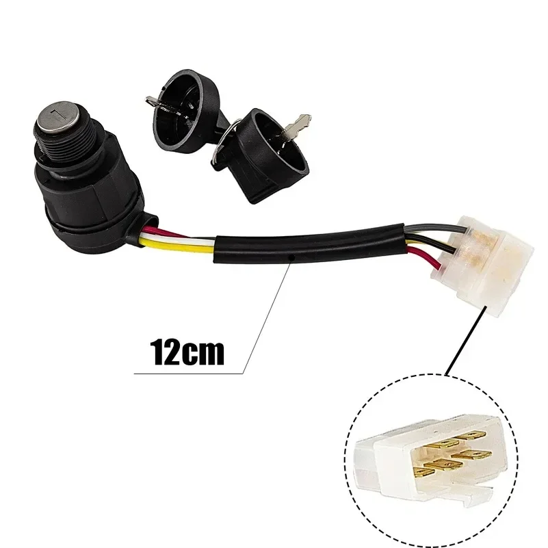 

5 Pin JK425-2 ignition lock generator Start Switch Key for KIPOR KGE6500E ignition lock 5 pins