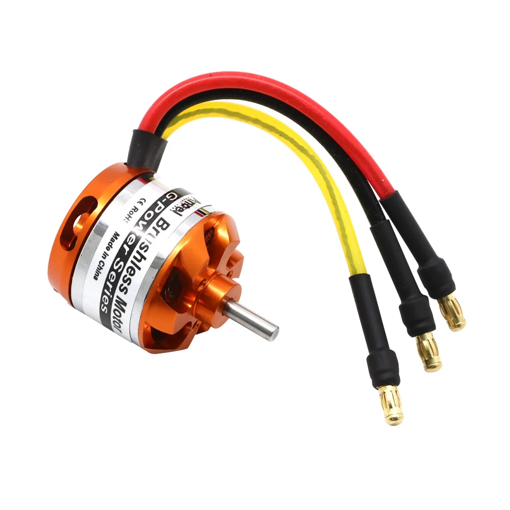 D2826 Brushless Motor 930KV 1000KV 1400KV 2200KV For RC Aircraft Plane Multi-copter Brushless Outrunner Motor