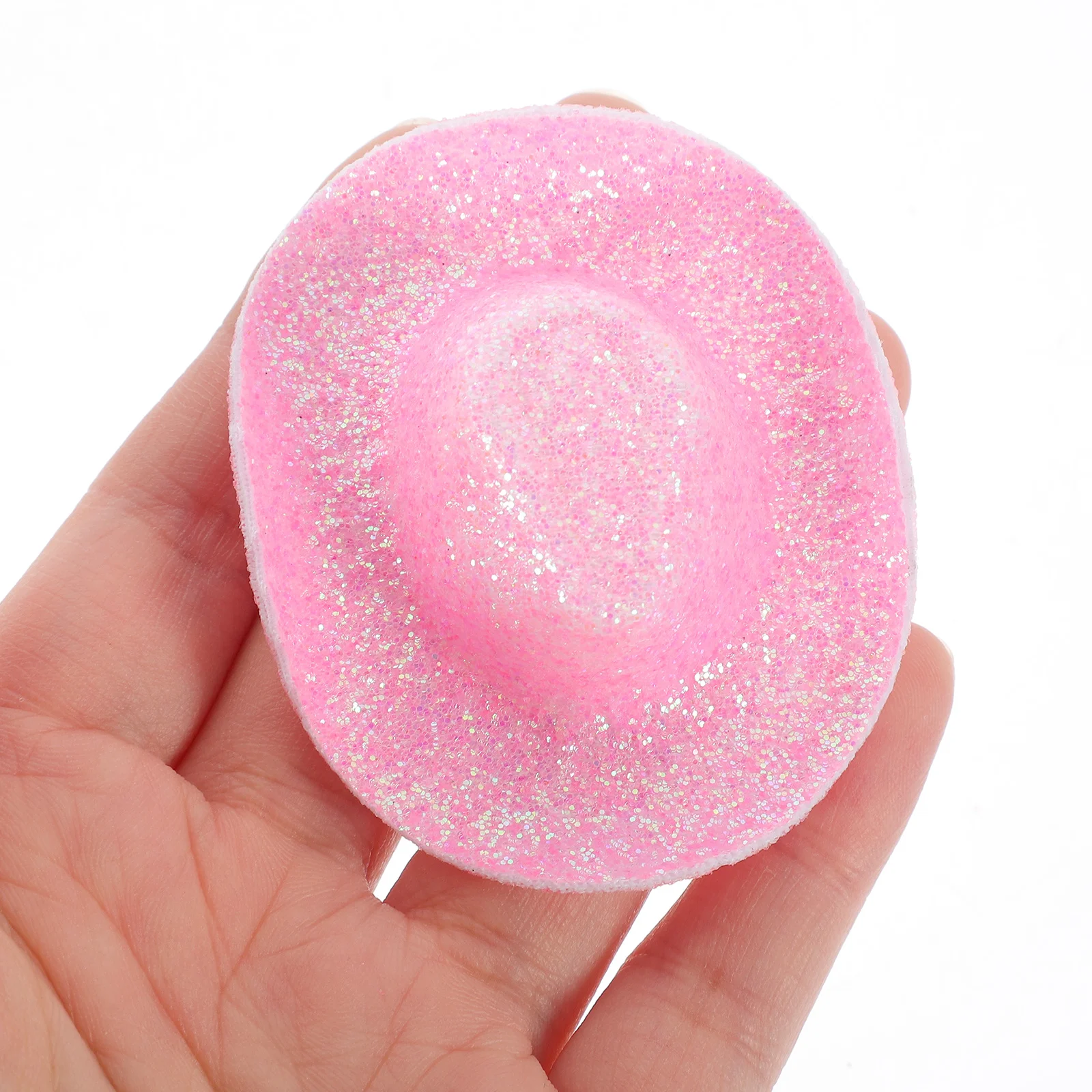 10 قطعة قبعة راعية البقر الصغيرة رائعتين زخرفة صغيرة لزجاجات النبيذ الحلويات DIY بها بنفسك الزينة دمية لوازم المشاريع الحرفية #4