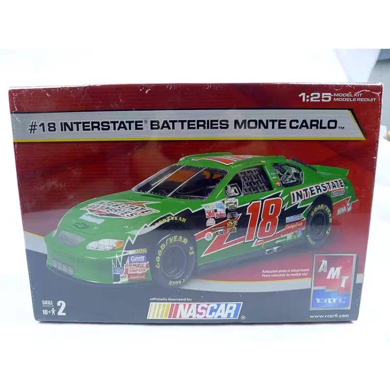 

AMT 1:25 Scale 18 Interstate Monte Carlo Plastic Racing Car Model Collectible Toy Gift Souvenir Display Ornament