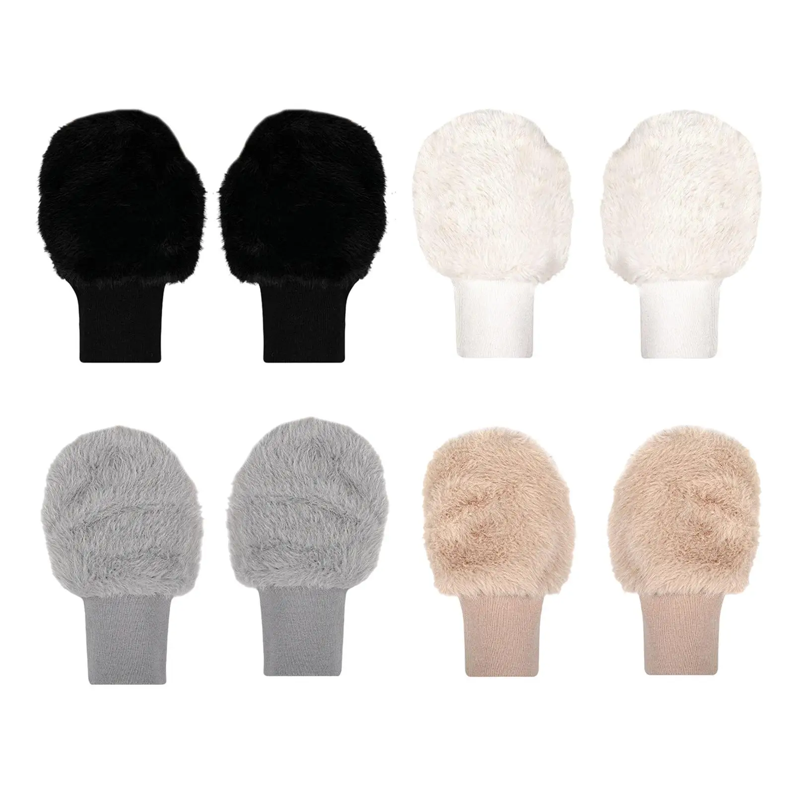 

Thicken Warm Golf Gloves Pair Ladies Comfortable Touch Screen Autumn Winter for Outdoor Golf Sports Activities