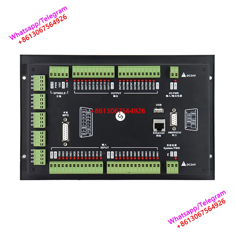 Ddcs-expert 3/4/5axis Motion Controller G Code Supports Tool Magazine Atc Cnc Multi-process Machining Instead Of Ddcsv3.1