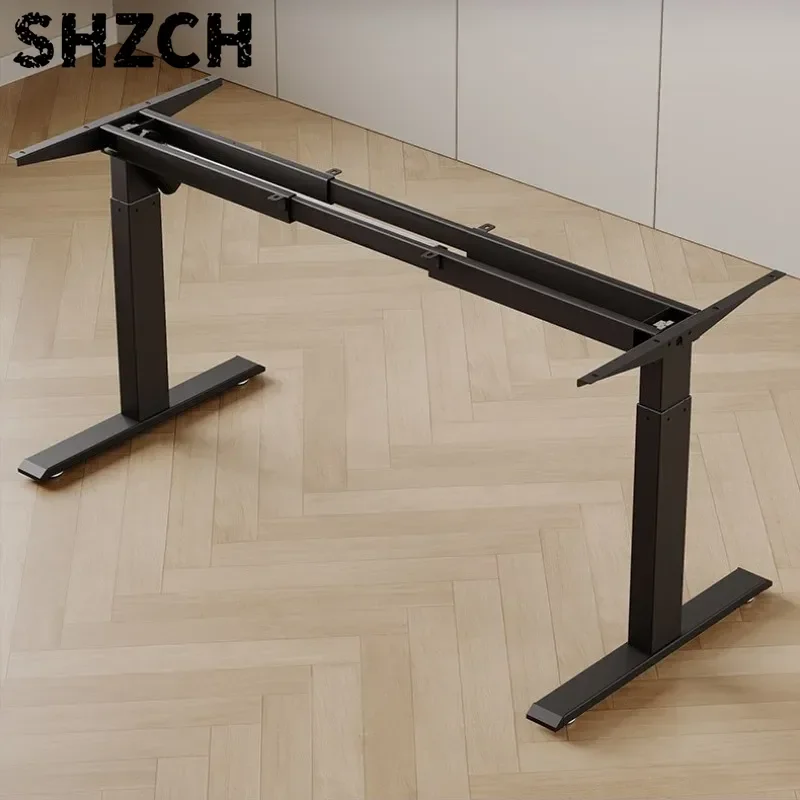 Short Stroke Lift Table Frame, Low Travel Electric Desk Legs, Coffee Table Style Lift Frame, Electric Adjustable Table Legs