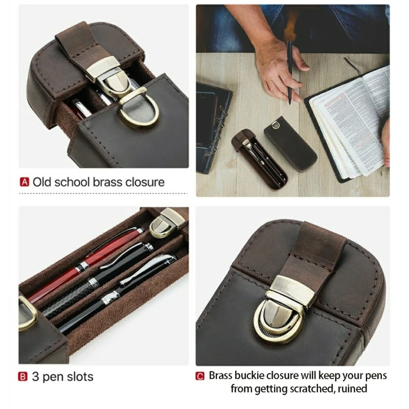leather-fountain-pen-pencil-box-for-3-writing-tools-and-office-carry-use-daily