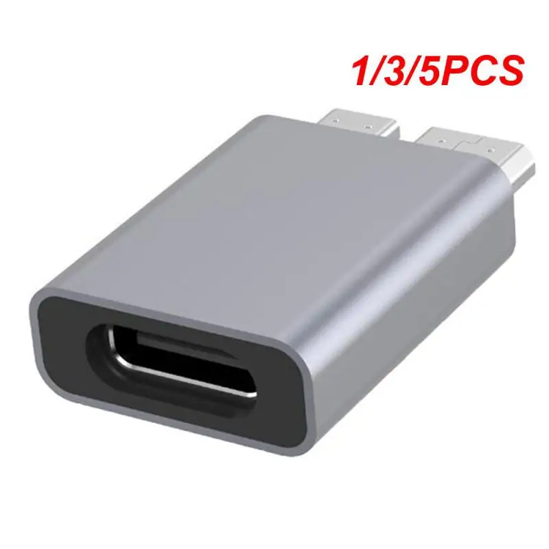 1/3/5PCS Fast Charging Cable Anti-oxidation Easy To Carry Aluminum Alloy Shell Computer Adapter Data Adapter Not Easily Damaged