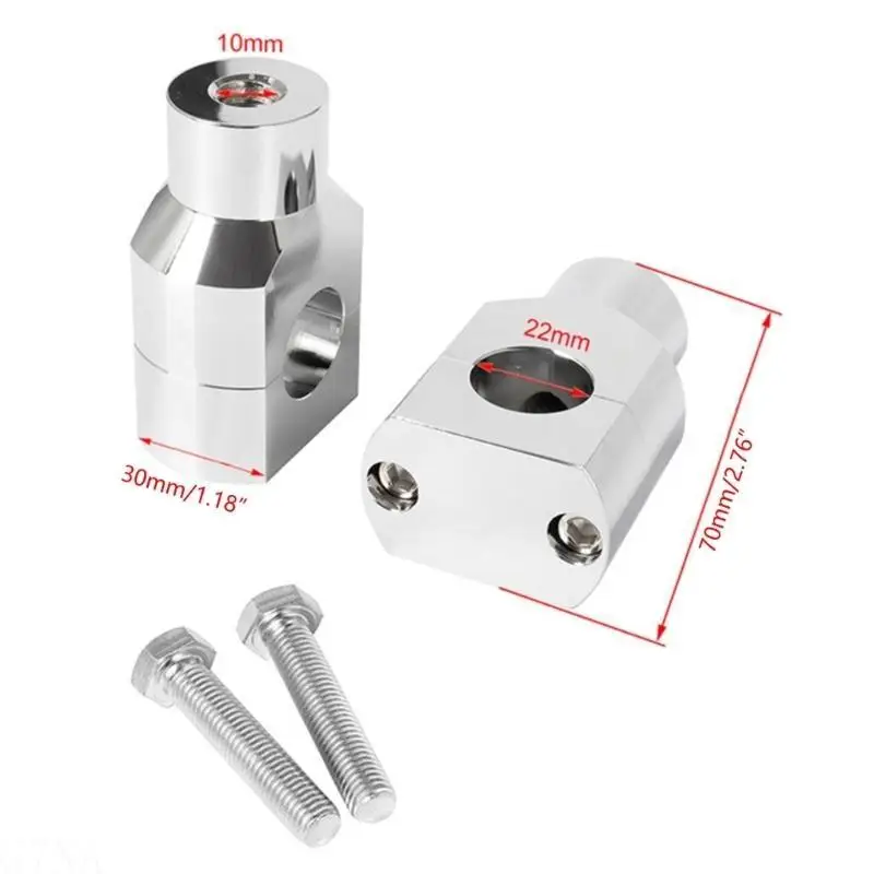G7NA 7/8 Zoll 22 mm 1 Zoll 25 mm Motorrad-Lenkererhöhung, Universal-Lenkerklemme, stabile, langlebige Lenkererhöhung – Detail 6