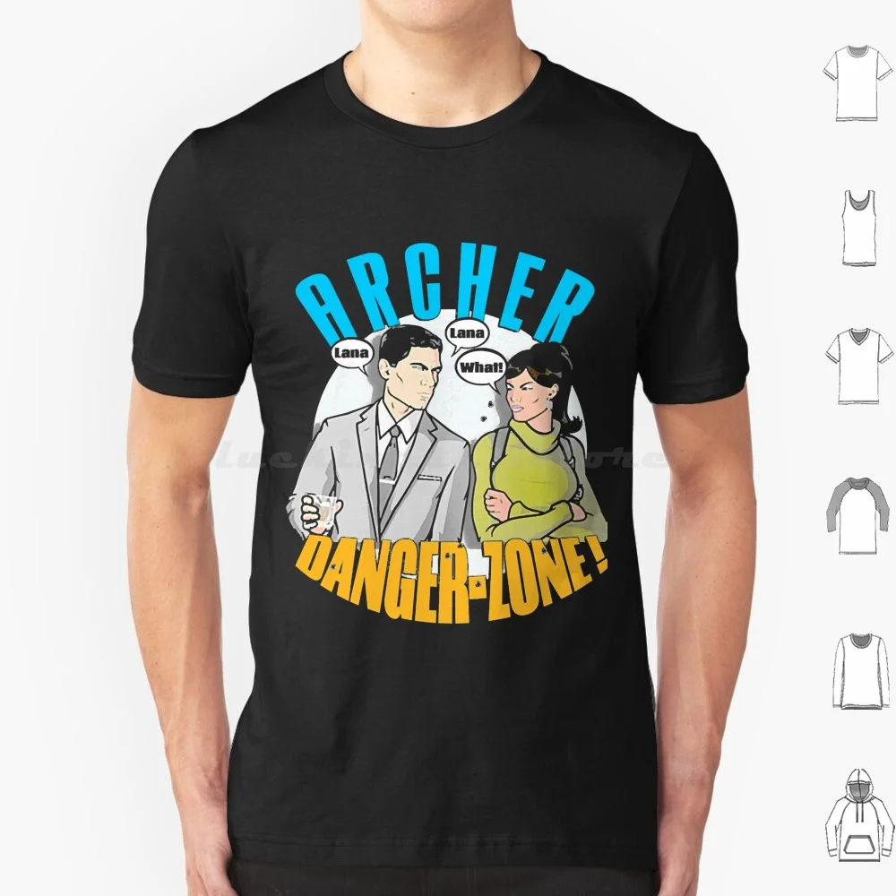 Danger Zone! T Shirt Big Size 100% Cotton Danger Zone Sterling Lana Sterling Danger Funny Fx Zone Tv Show Cyril Lana Pam Secret