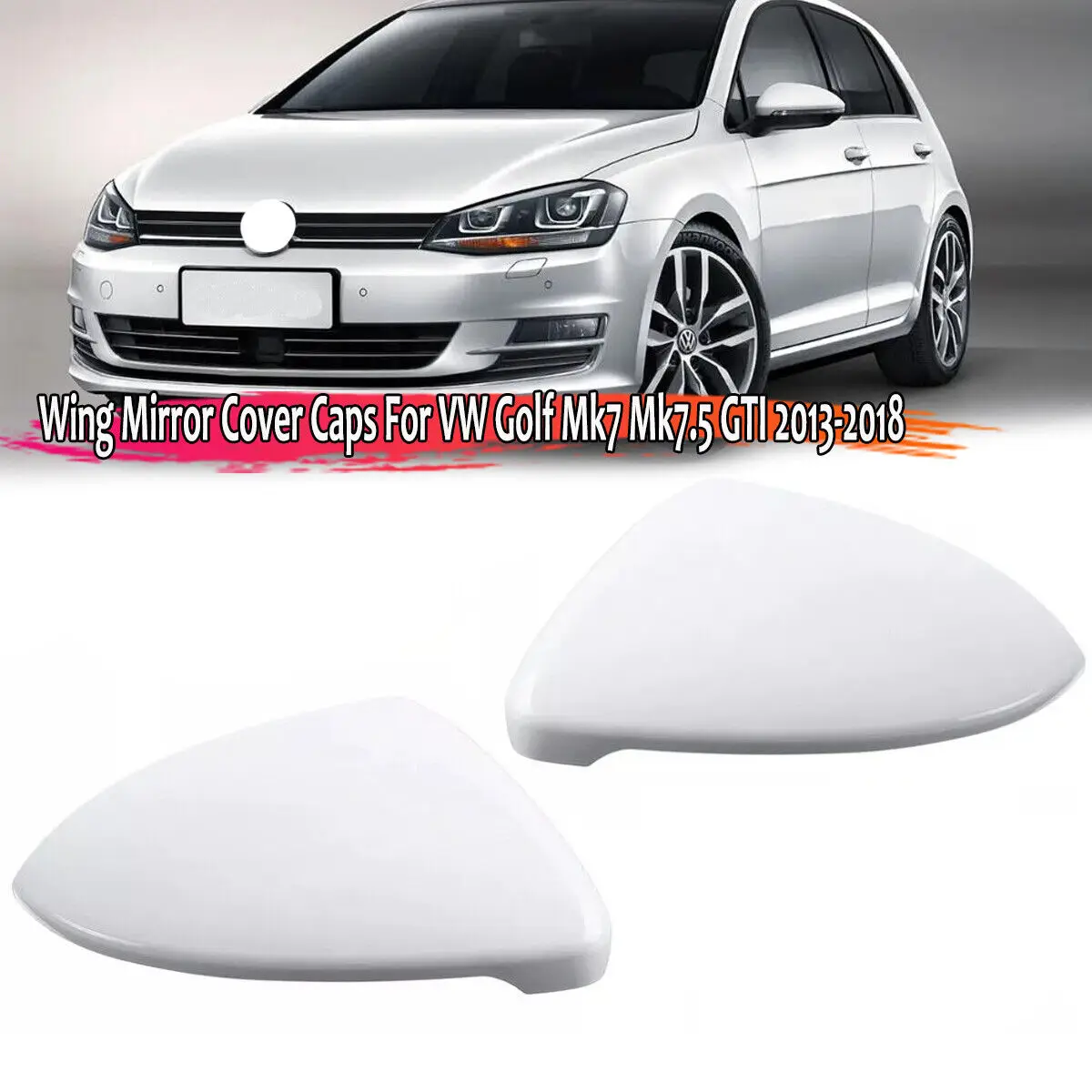 

Колпачки для боковых зеркал VW Golf 7 MK7 MK7.5 Touran L, 1 пара