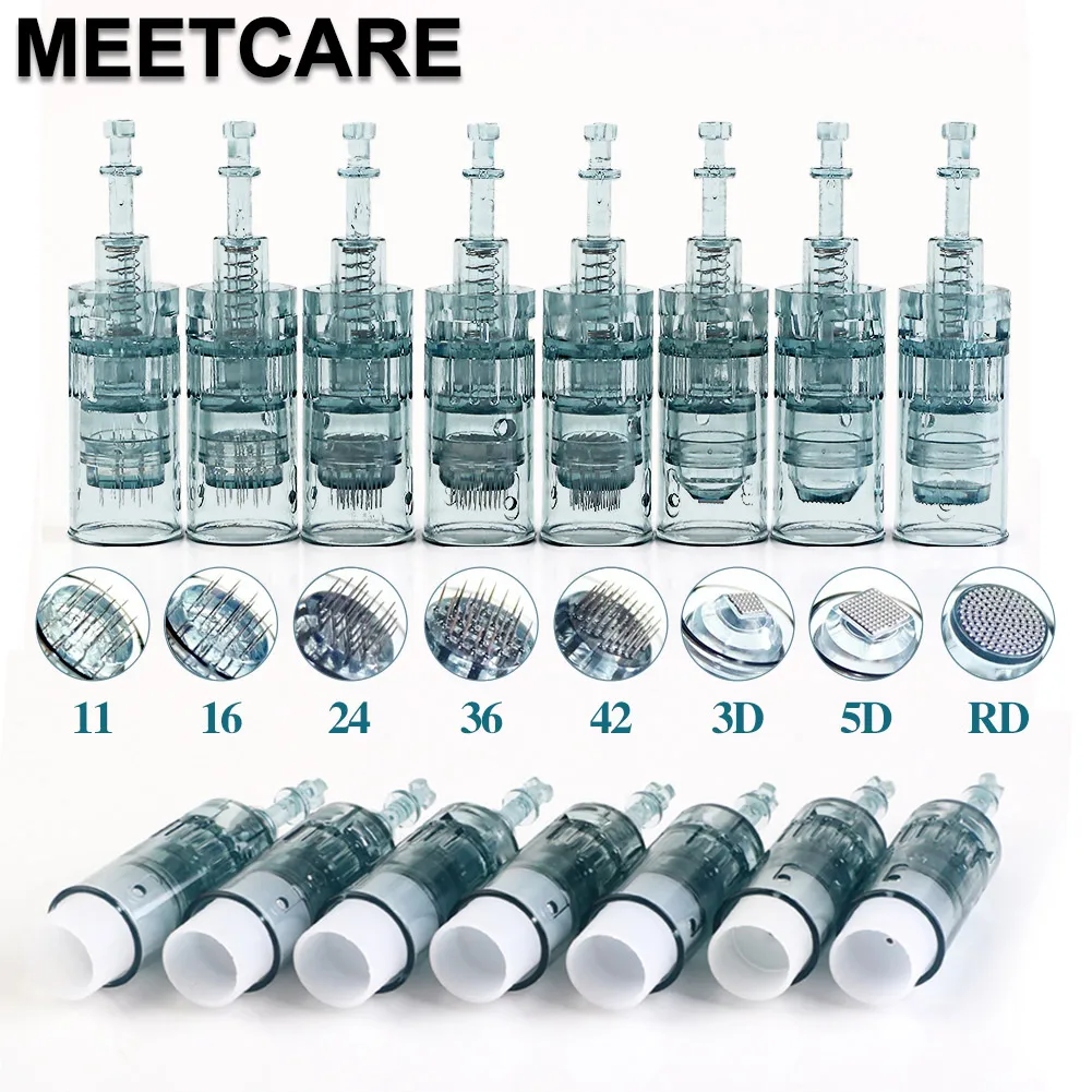 M8 Cartridge Needle for M8 Dr Pen Microneedling Derma Pen Replacement Tips 11pin 16pin 24pin 36pin 42pin Round 3D 5D Needles