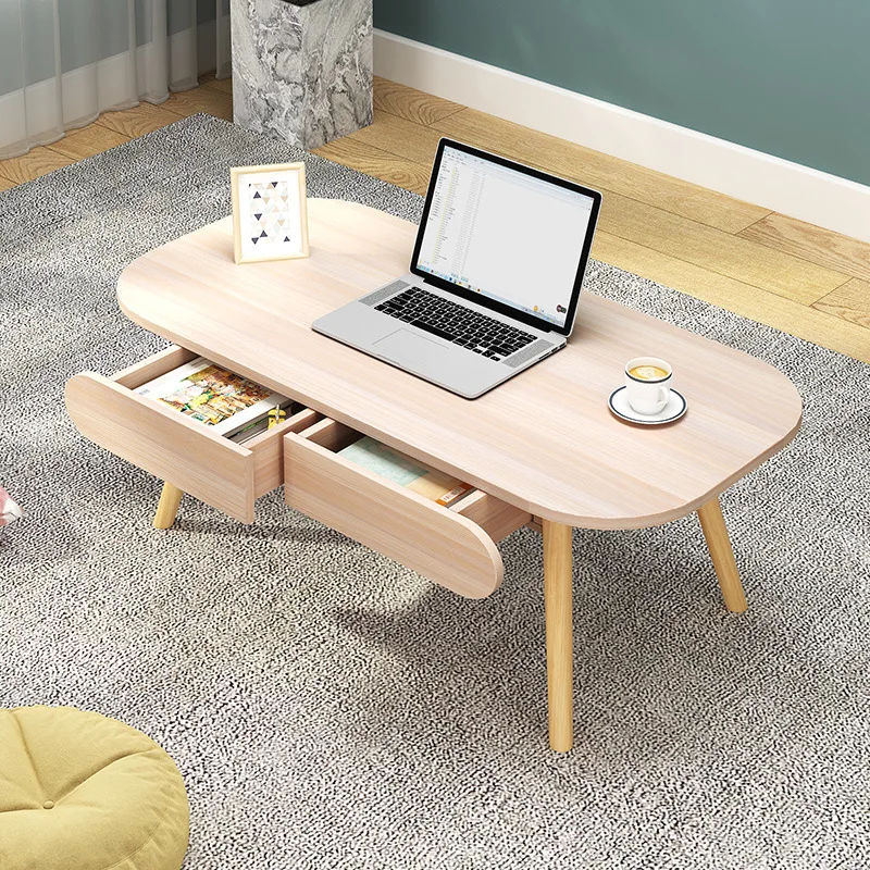 

Nordic style coffee table living room sofa side tea table small apartment household storage small coffee table