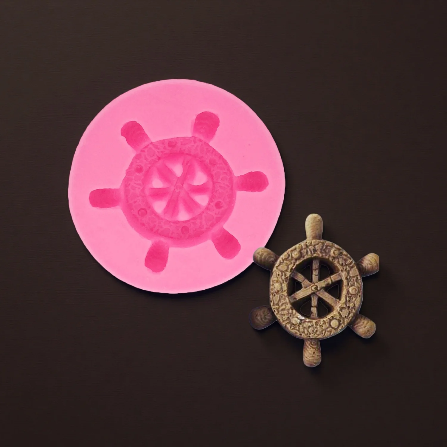 Boat Anchor Silicone Molds Fondant Chocolate Sugarcraft Clay DIY Cakes Dessert Gummy Candy Baking Tool