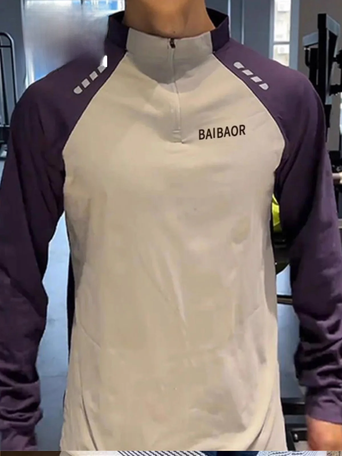 

plus Size American Sle Zipper Long Sve T-irt Qui Dry Fitn Men's Tight Clothes Couple Sports Baskeall ooting Suit