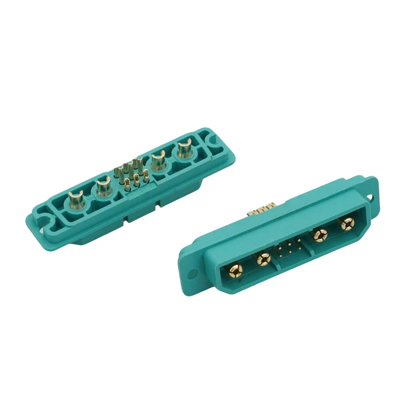 JX9+4 4+9 Pin Quick Release Connector Gold Plated Brass Male Female Plug for VTOL Pro Drone RC Fixed Wing Airplane Turbine Jet
