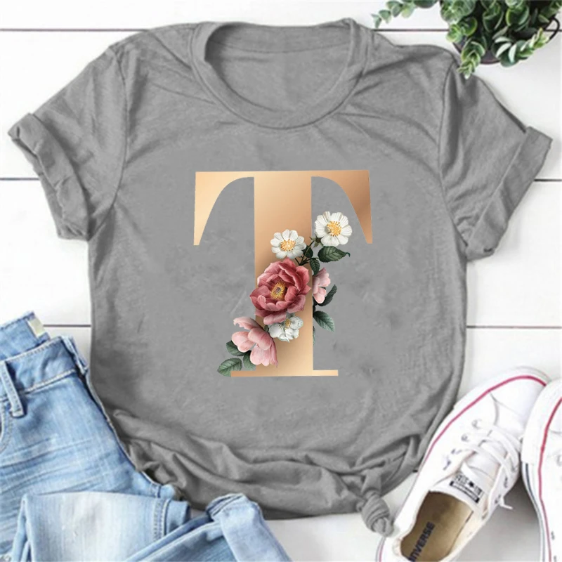 Bedrukte T-Shirts Voor Dames Zomer T-Shirt Femme Casual Korte Mouw Ronde Hals Tops T-Shirts