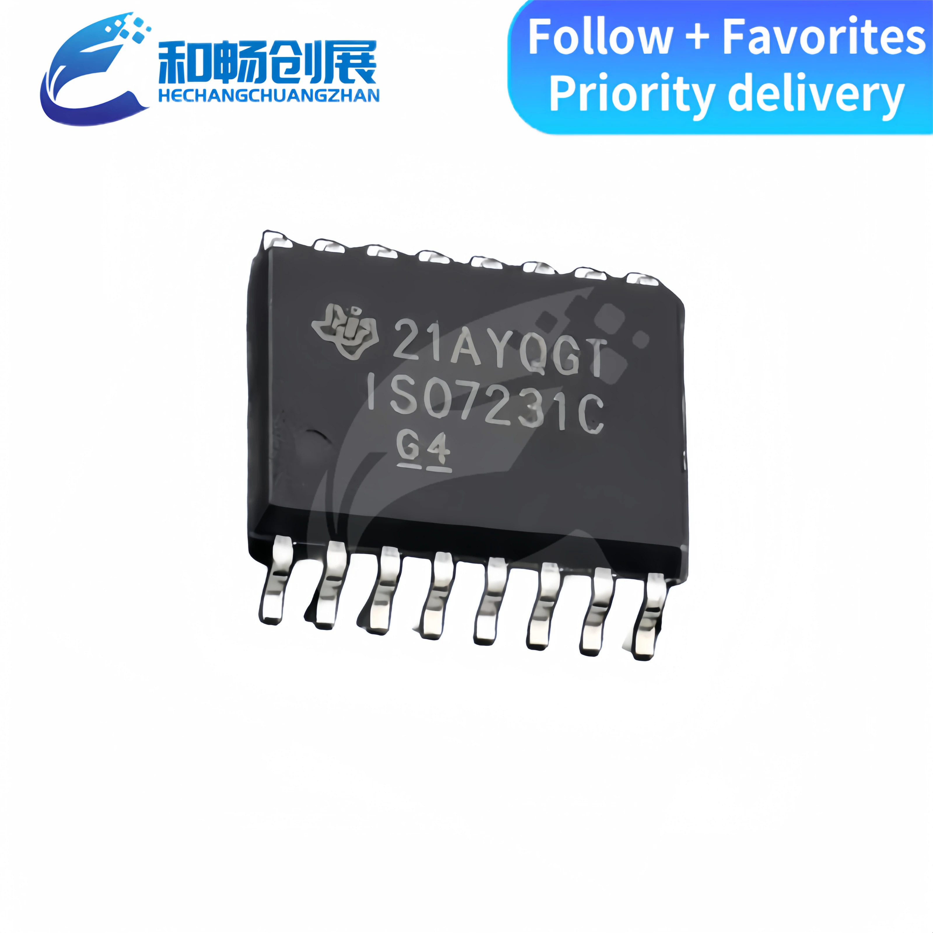 

ISO7231CDWR ISO7231CDW ISO7231C изолятор SOP16 оригинальный фотоэлемент