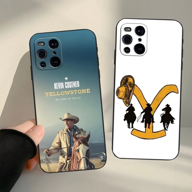 Yellowstone TV Show Phone Case For OPPO Reno 6 Pro 7 Find X3 Neo A54 A55 X5 A16 A57 A92 A93 A74 A94 K9 K9S Cover