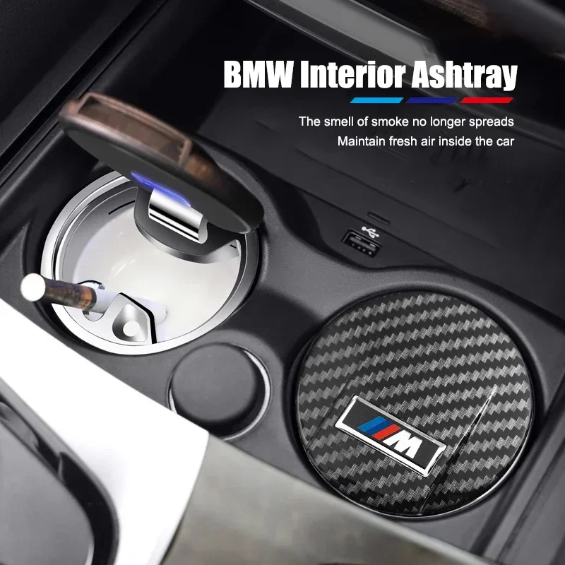 

BMW Car Accessories Interior Ashtray Ash Cup For BMW M3 M4 M5 G42 G30 G20 E39 E36 E87 E53 F44 F07 F34 G15 G16 G23 G22 F30 F20 X3