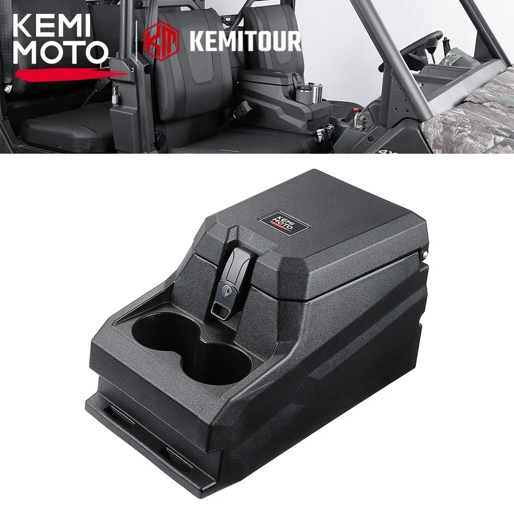 KEMIMOTO UTV Uforce 1000 Bench Seat Center Console Organizer per CFMOTO Uforce 1000 per CF MOTO 1000 XL 19-24 bracciolo portabicchieri