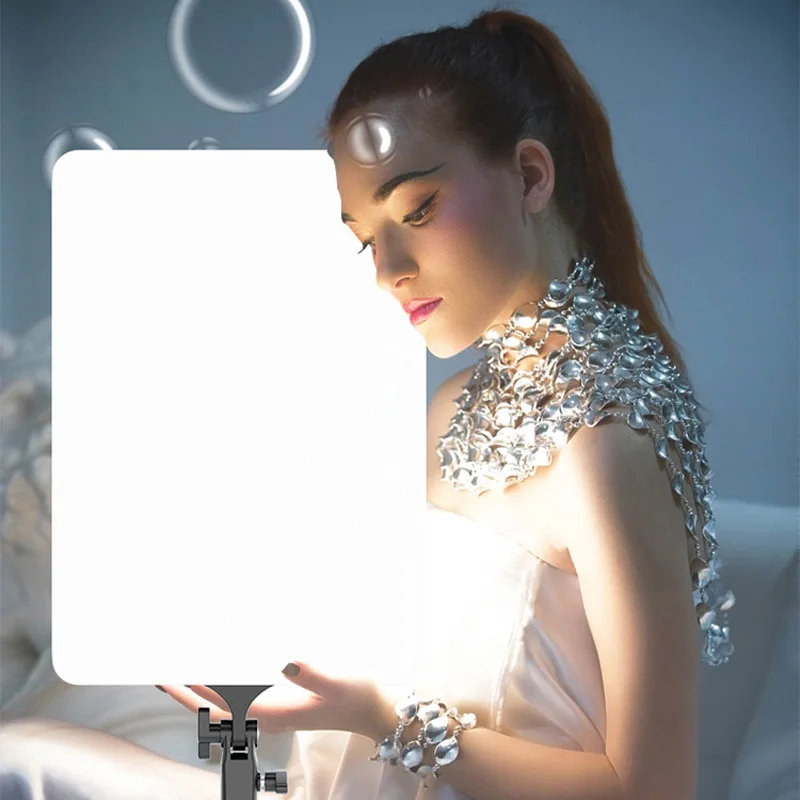 19-Inch camera, tablet light, mobile phone photo photography, video live broadcast square large fill light